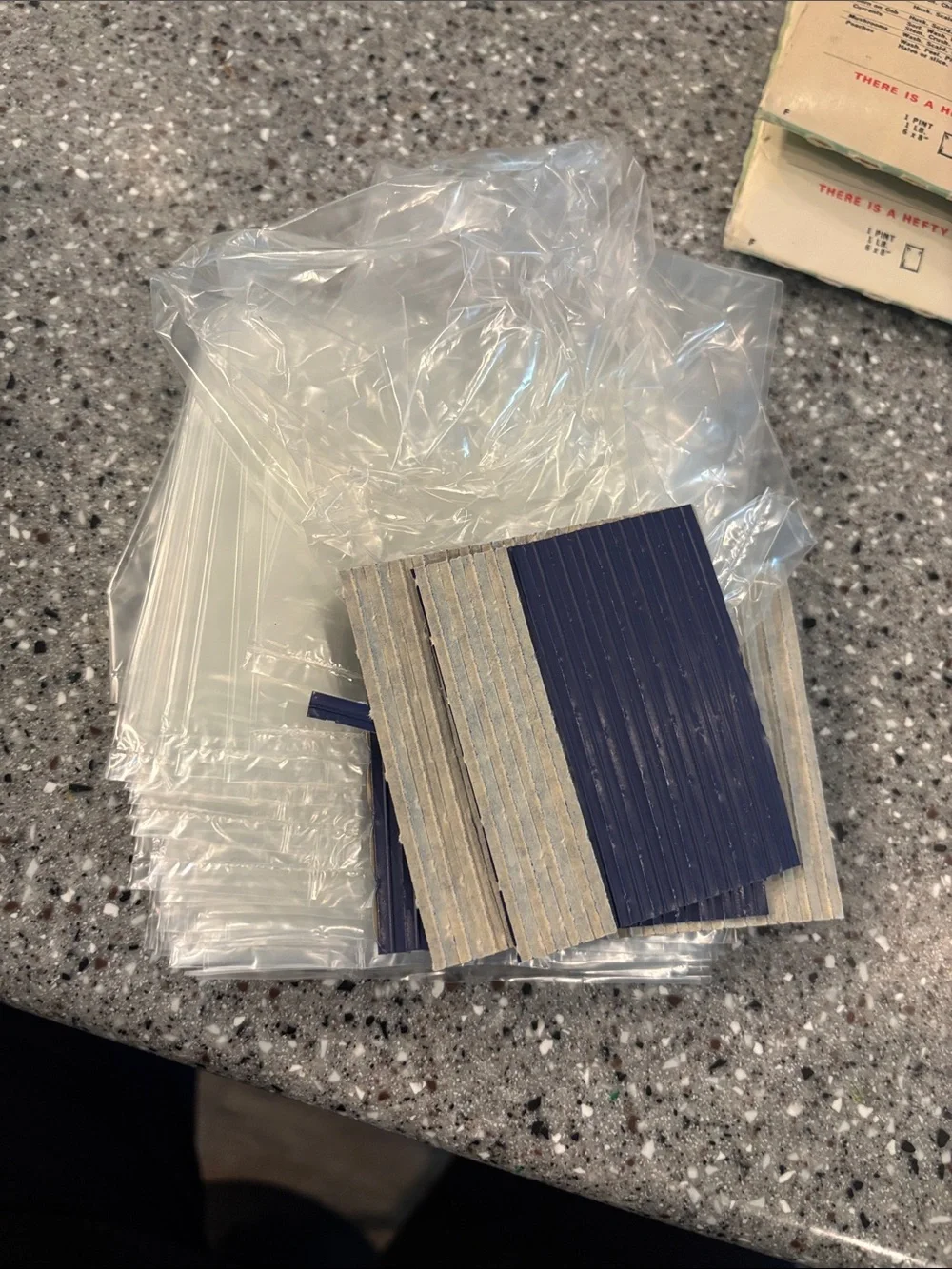Hefty Freezer/Refrigerator Bags Economy Pack - 1977 Opened & some bags used